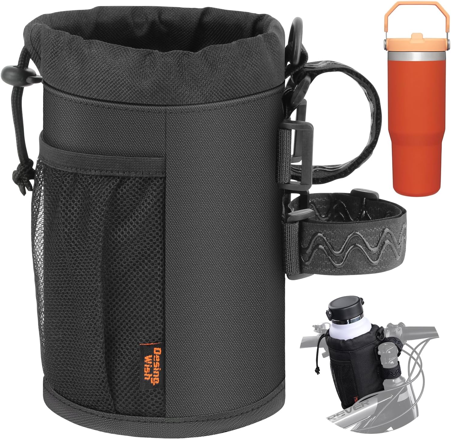 Mountain Biking Images - Bike Water Bottle Holder with Removable