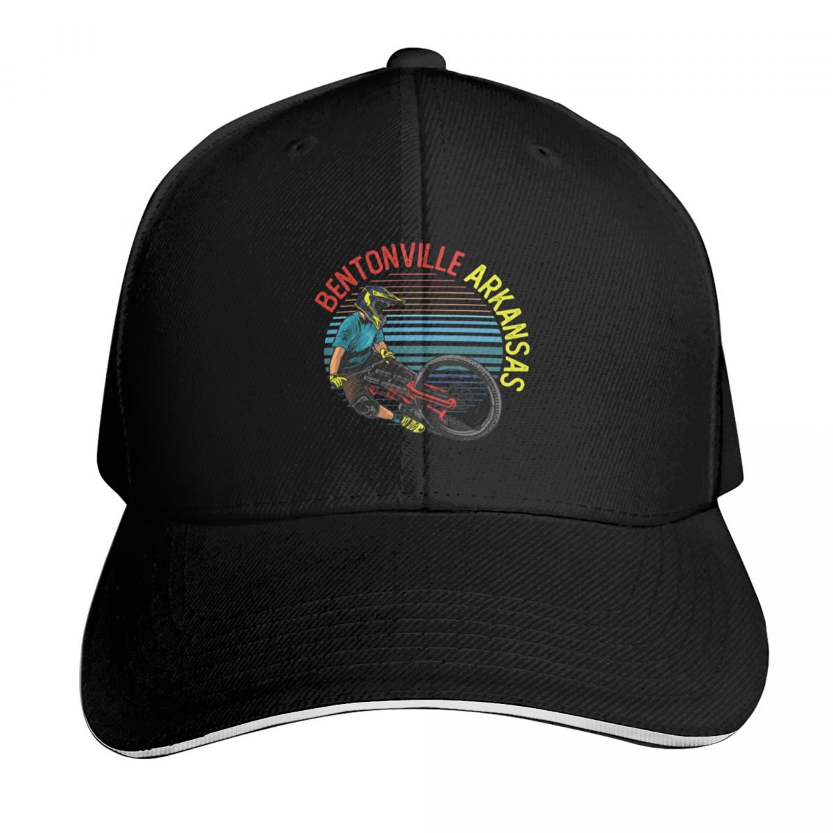Mountain Biking Bentonville - Vintage Retro Bentonville arkansas mountain biking