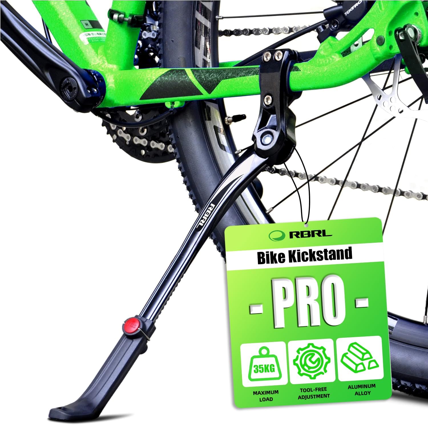 Mountain Biking Images - Bike Kickstand Adjustable for 24-29 inch