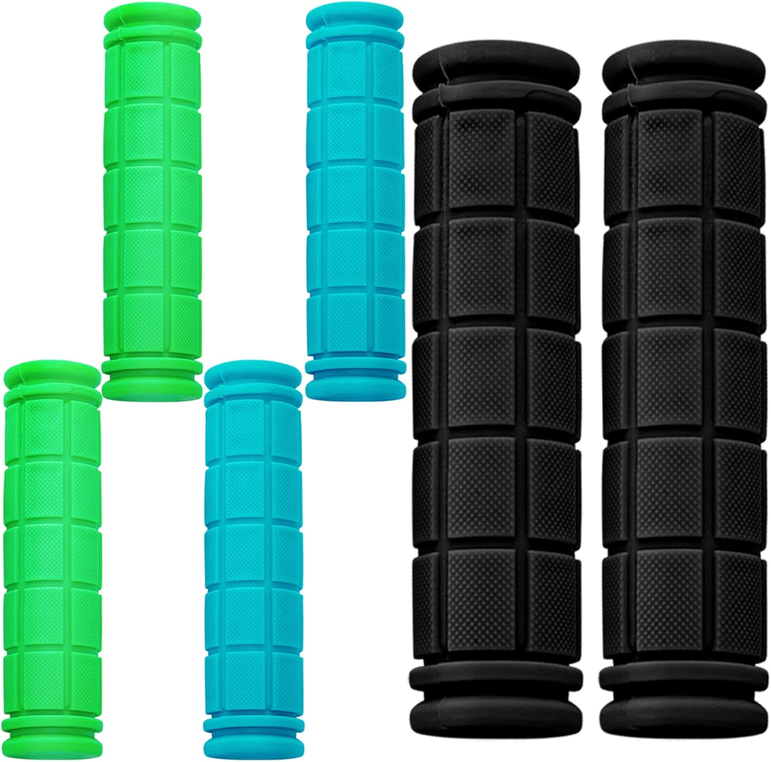 Mountain Biking Images - 6 Pcs Bike Handlebar Grips Non-Slip