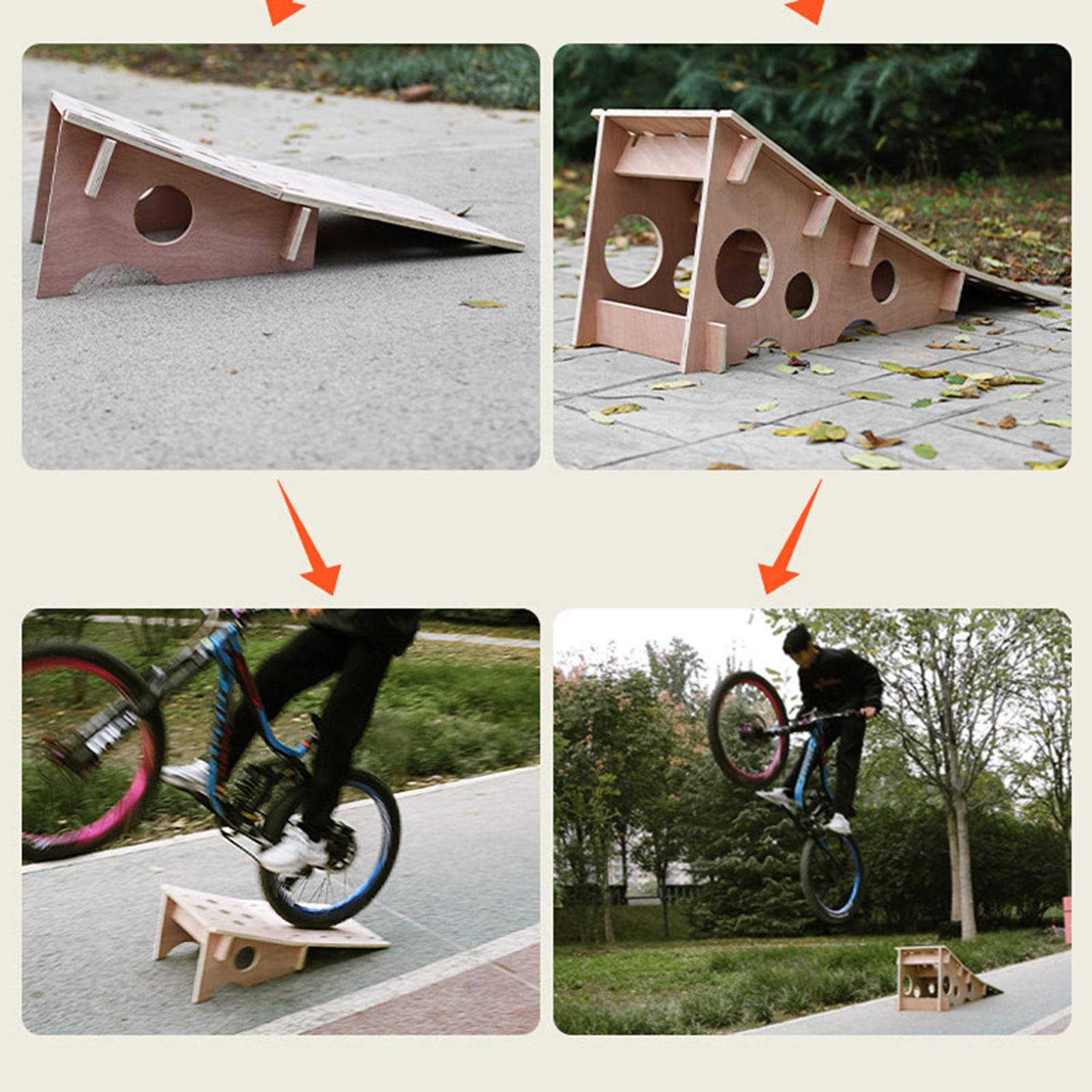 Mountain Biking Jumps - Multifunctional Mountain Bike Jump Ramp Sturdy