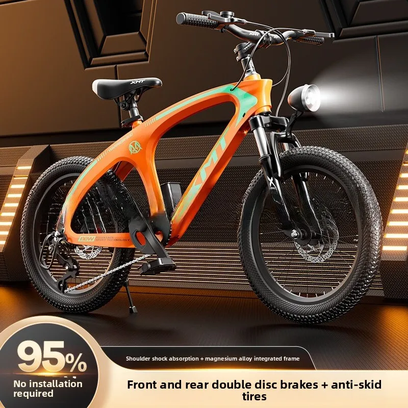 Mountain Biking Jumps - Smight Child Mountain Bike Aluminum Alloy