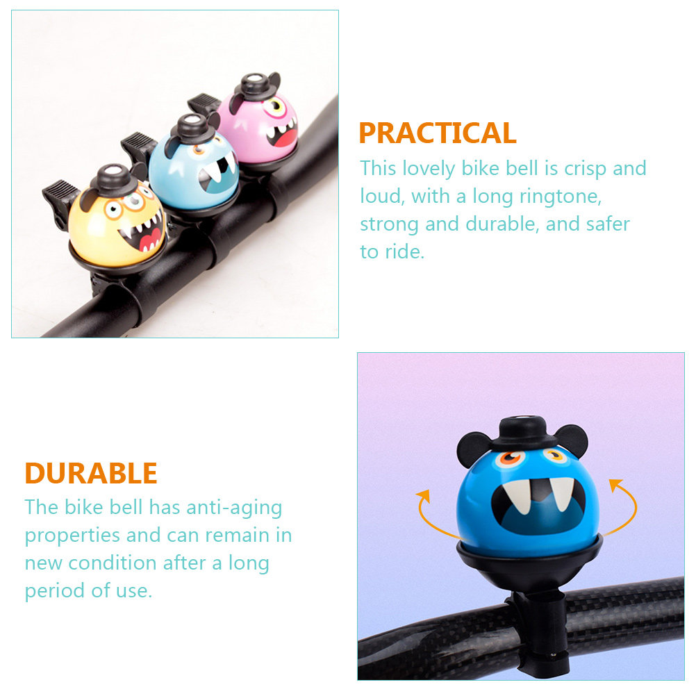 Bike Bell for Cartoon Pattern  - Mountain Biking Essentials review and price