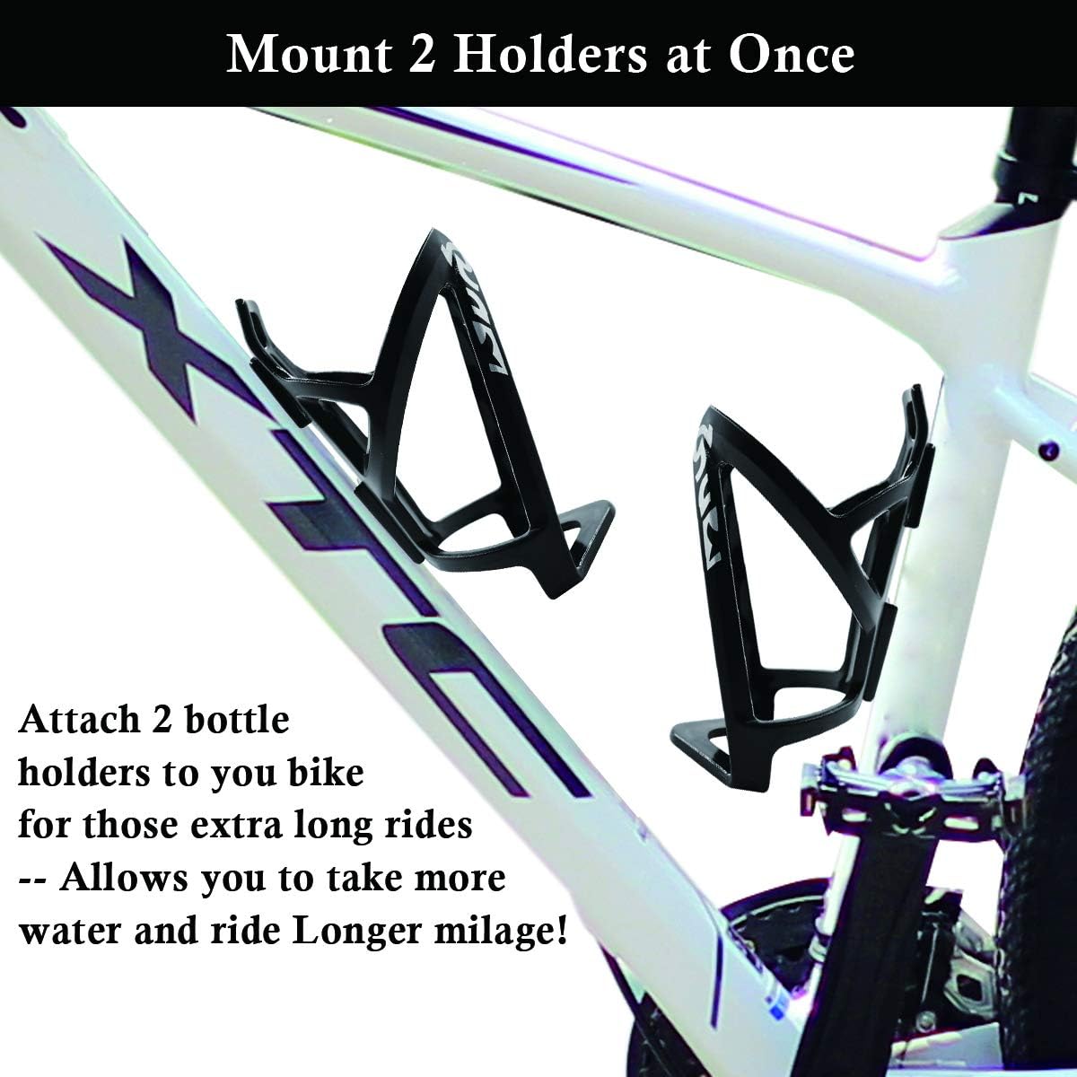 2-Pack Bike Water Bottle Cage  - Mountain Biking Images review and price