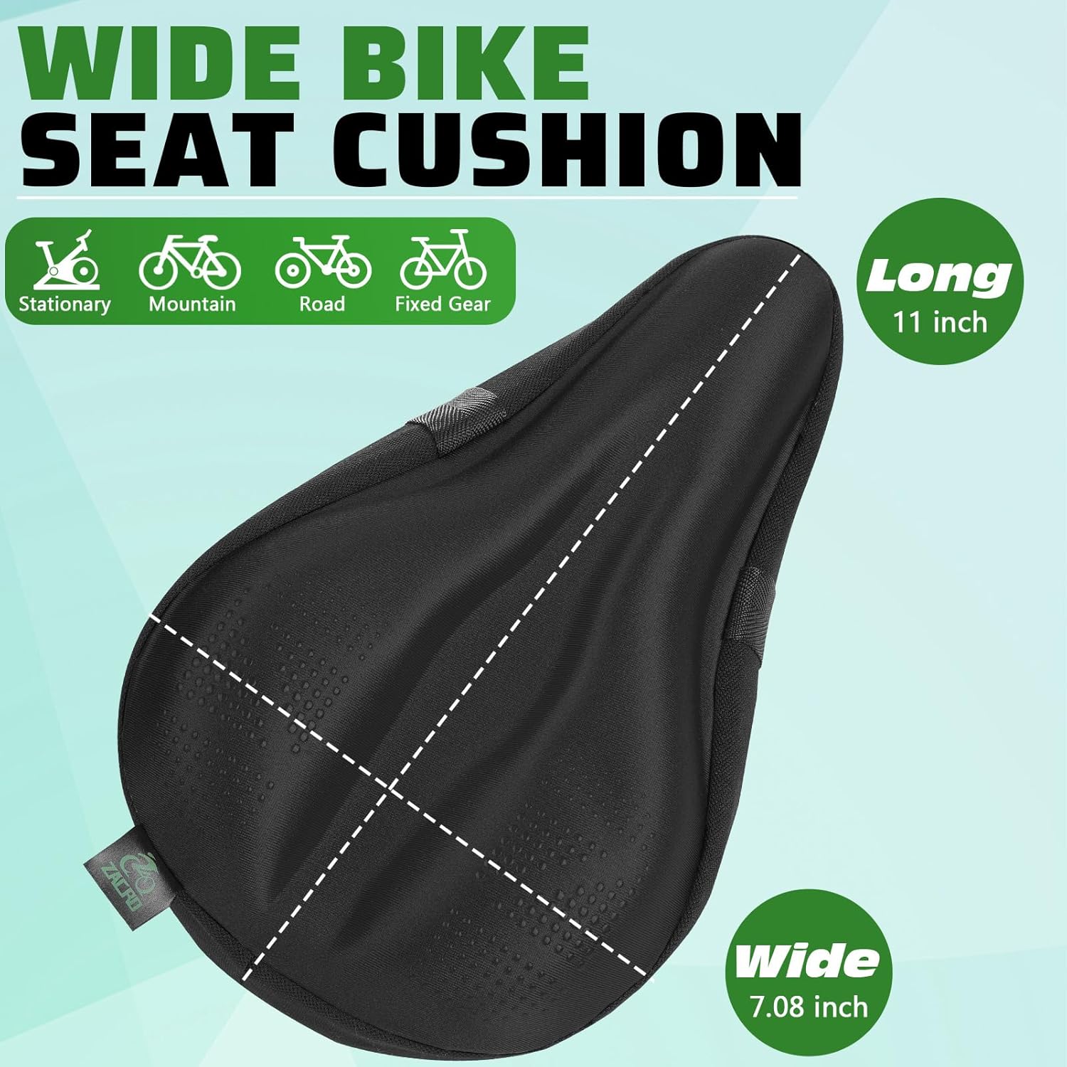 Gel Bike Seat Cushion Cover fo - Mountain Biking Images review and price
