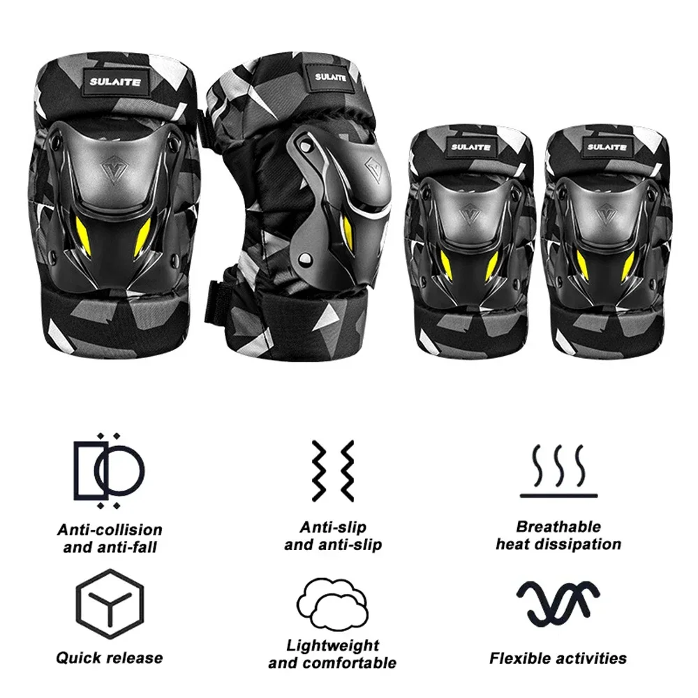 FAATTQQ 1Pair Motorcycle Elect - Mountain Biking Knee Pads review and price