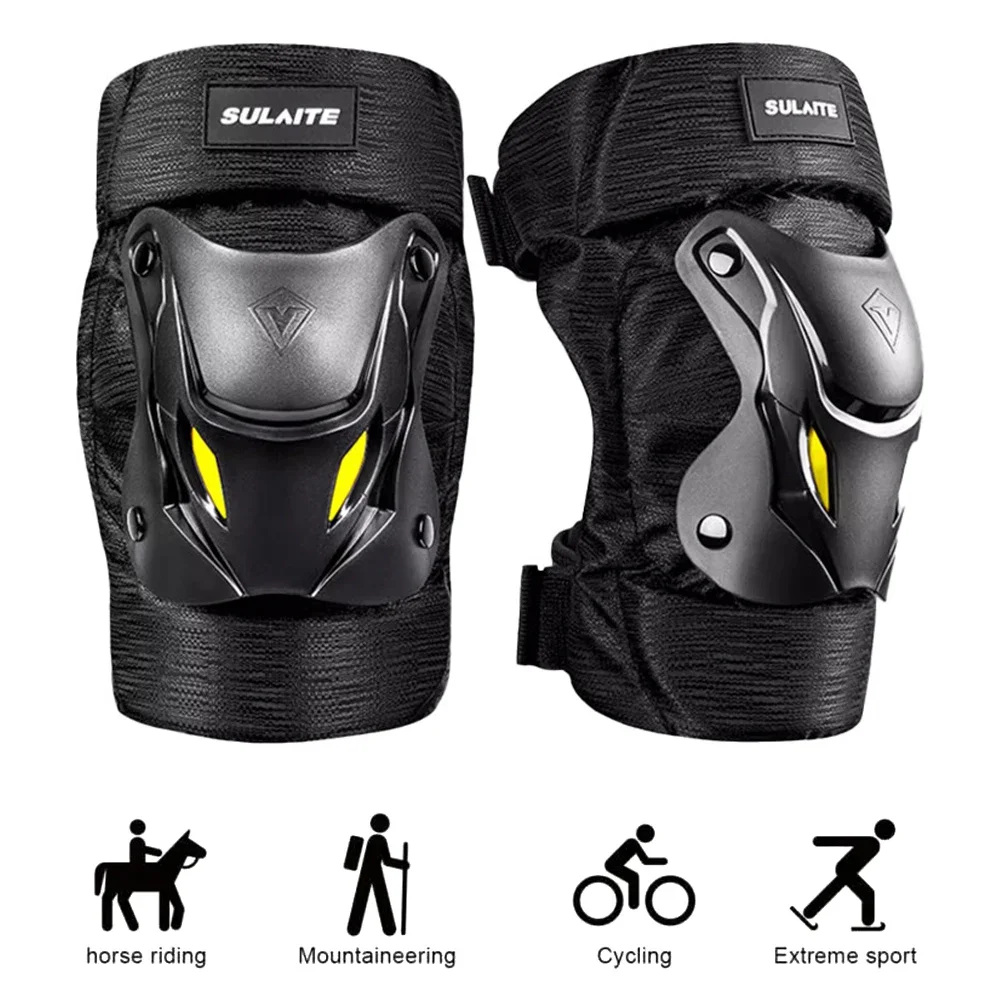 1Pair Electric Bike Motorcycle - Mountain Biking Knee Pads review and price