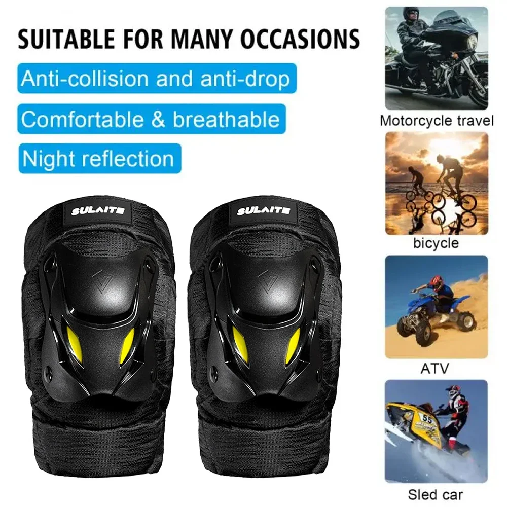 1Pair Electric Bike Motorcycle - Mountain Biking Knee Pads review and price