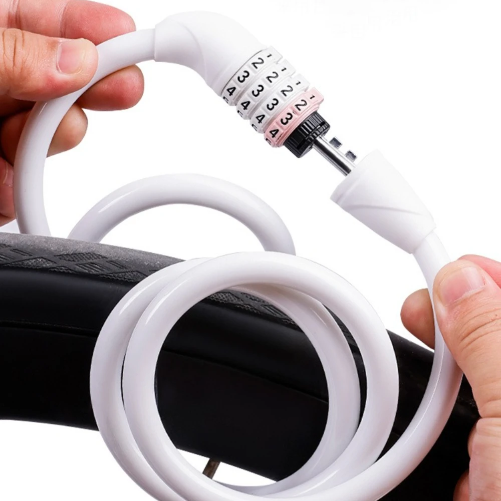 Outdoor Bike Lock 4-Digit Pass - Mountain Biking Essentials review and price