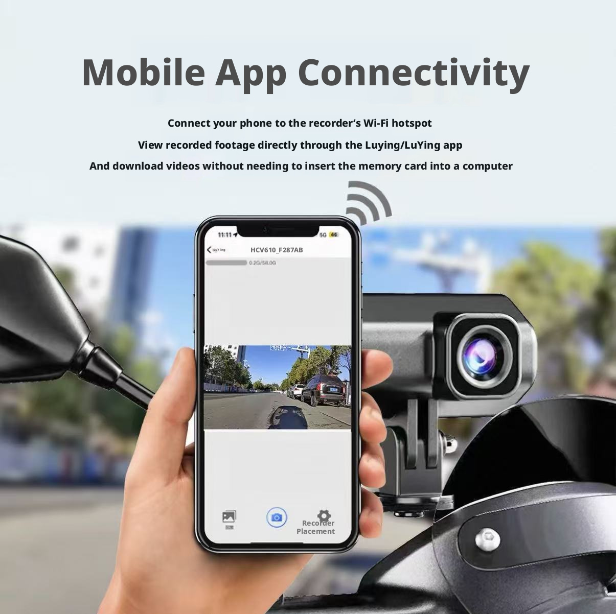 1080P HD Motorcycle Driving Da - Mountain Biking Images review and price