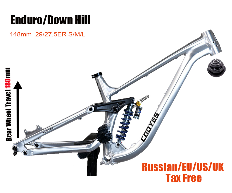 Full Suspension Frame FR/DH/AM - Mountain Biking Jumps review and price
