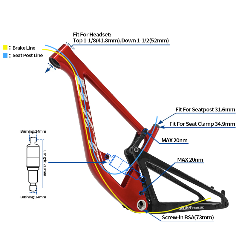 BXT-117 Carbon Suspension Bicy - Mountain Biking Jumps review and price