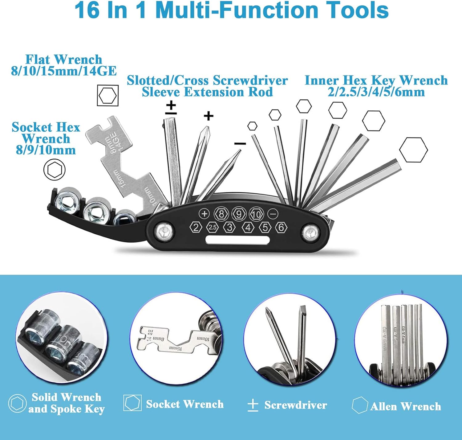 Bike Repair Tool Kit with 120P - Mountain Biking Images review and price